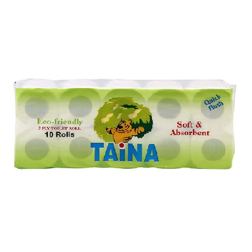 TAINA TOILET ROLL (2 PLY PACK 0F 10)